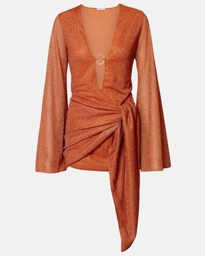 Oséree Vestido De Playa Lumiere - Naranja