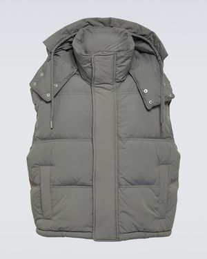 Ami Paris Piumino Senza Maniche - Grigio
