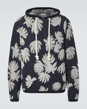 Commas Sudadera De Jacquard De Rizo - Gris