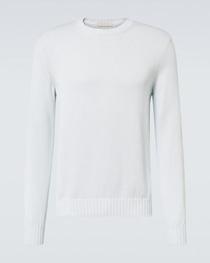 Saman Amel Cotton Jumper - White