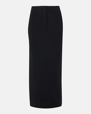JOSEPH Knitted Mid-Rise Maxi Skirt - Black