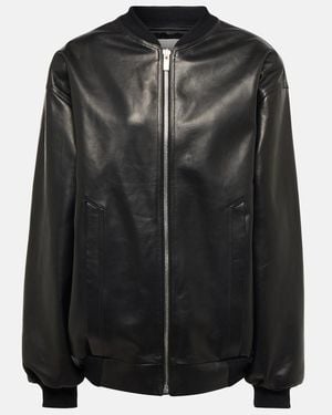 Magda Butrym Leather Jacket - Black