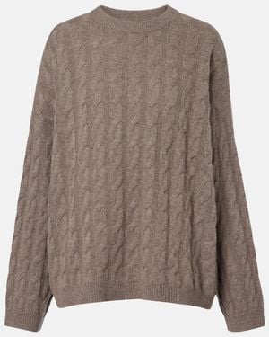 Lisa Yang Pull Seymour En Cachemire - Marron