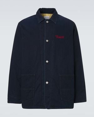 Visvim Osiris Down Denim Jacket - Blue