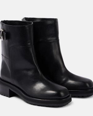 Jimmy Choo Brooklyn 50 Leather Ankle Boots - Black