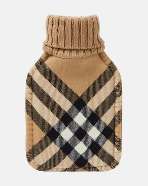 Burberry Waermflasche Check - Natur