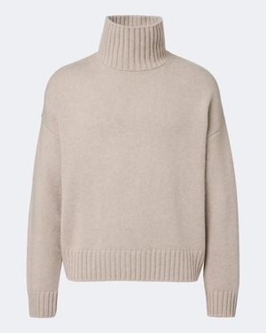 Lisa Yang Rollkragenpullover Olai Aus Kaschmir - Natur