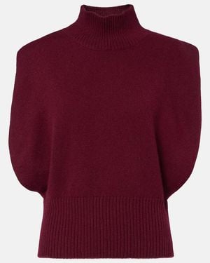 Lisa Yang Top Zaya En Cachemire - Rouge