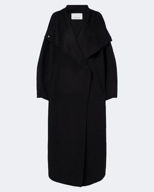 Frankie Shop Leroy Wool-Blend Coat - Black