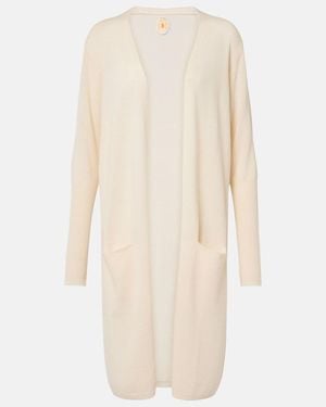 Jardin Des Orangers Wool And Cashmere Cardigan - Natural