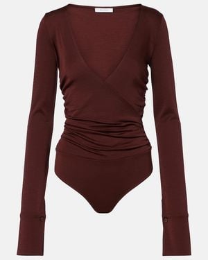 Max Mara Body Nigella Aus Wolle - Lila
