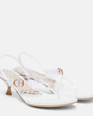 Herbert Levine Starry-Eyed Jelly 55 Sandals - White