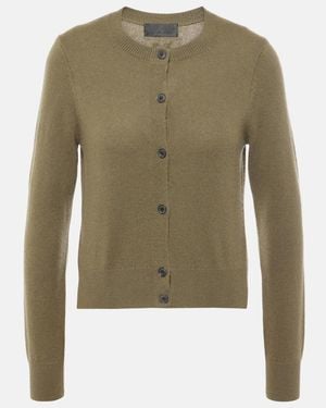 Nili Lotan March Cashmere Cardigan - Green