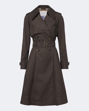 Burberry Trench-Coat Pembury En Coton - Marron