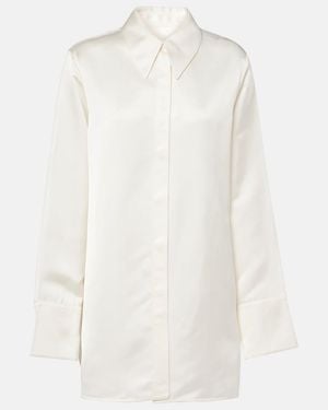 Jil Sander Satin Shirt - White