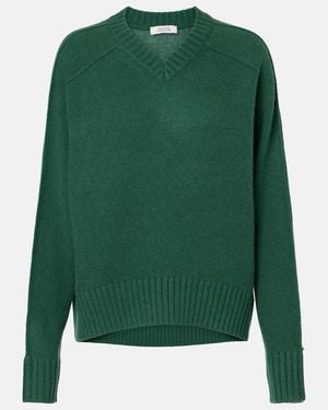 Dorothee Schumacher Modern Statements Wool And Cashmere Jumper - Green