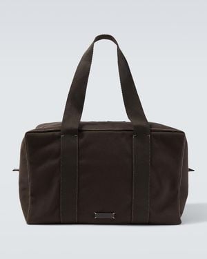 The Row Weekender Sisal Aus Canvas - Schwarz