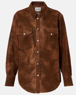 Isabel Marant Karima Overshirt - Brown