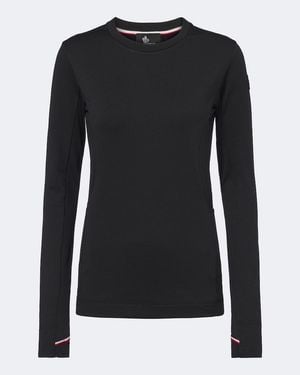 Moncler Polartec Ski Top - Black