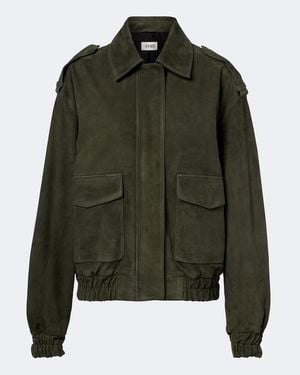 Arma Halti Suede Blouson Jacket - Green