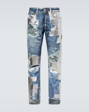 Acne Studios 1979 Trompe L'Oil Slim Jeans - Blue