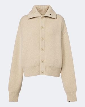 Extreme Cashmere Cardigan N°377 Clement Aus Cashmere - Natur