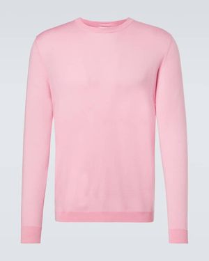 Allude Pullover Aus Schurwolle - Pink