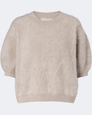 Lisa Yang Pullover Juniper Aus Kaschmir - Weiß