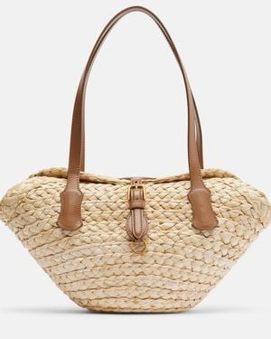 Dolce & Gabbana Bolso Cesta Capri Small De Rafia - Neutro