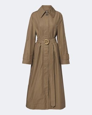 JOSEPH Trenchcoat Aus Einem Baumwollgemisch - Natur