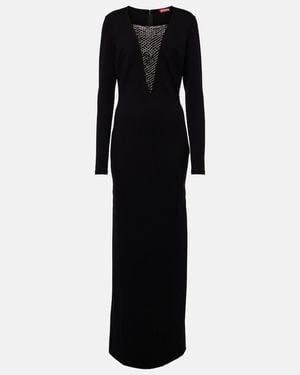 STAUD Ankle-Length Kris Dress - Black