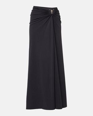Christopher Esber Orbit Jersey Maxi Skirt - Black