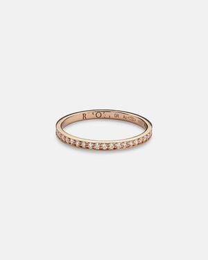 Repossi Bridal Ring Aus 18Kt Rosegold Mit Diamanten - Weiß