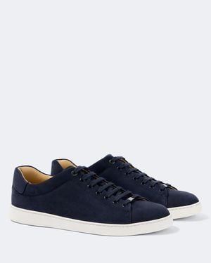Brioni Suede Sneakers - Blue