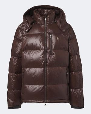 Polo Ralph Lauren Gorham Hooded Down Jacket - Brown