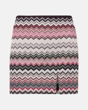 Missoni Zig Zag Miniskirt - Pink