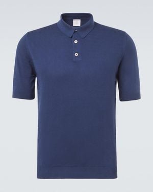 Eleventy Polo De Algodon - Azul