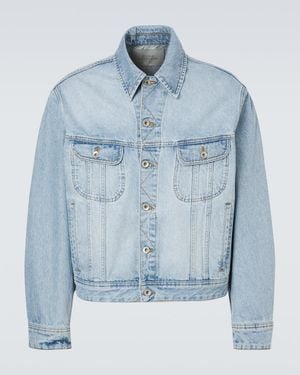 Studio Nicholson Derby Denim Jacket - Blue