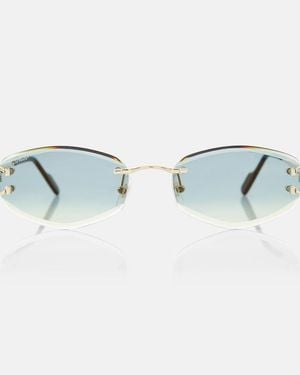 Cartier Gafas De Sol Ovaladas Signature C - Azul
