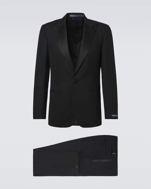 Polo Ralph Lauren Smoking Aus Wolle - Schwarz