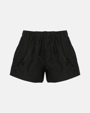Wardrobe NYC Cotton-Blend Shorts - Black