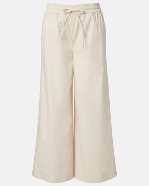 JOSEPH Pantalon Ample Thurla En Coton - Neutre