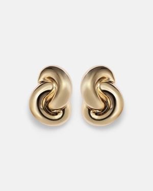 Jennifer Fisher Knot 10Kt Clip-On Earrings - Metallic