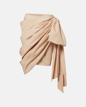 Chloé Midirock Aus Baumwollpopeline - Natur