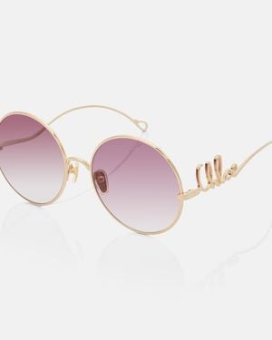 Chloé Iconic Round Sunglasses - Pink