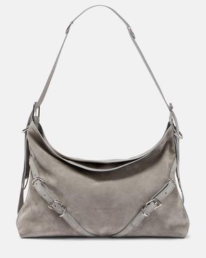 Givenchy Schultertasche Voyou Medium - Grau