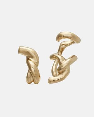 Givenchy Chain Link Earrings - Metallic