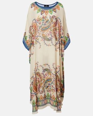 Etro Paisley Kaftan - Natural