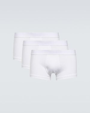 Giorgio Armani Set Aus Drei Boxershorts - Weiß