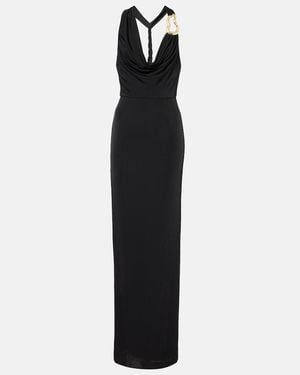 Rebecca Vallance Domenica Halterneck Gown - Black